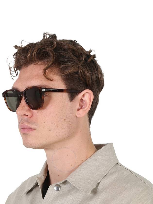 Eyewear Square Sunglasses Brown - SALVATORE FERRAGAMO - BALAAN 3