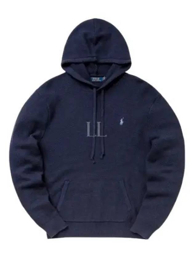 Pony Embroidered Logo Hoodie Navy - POLO RALPH LAUREN - BALAAN 2