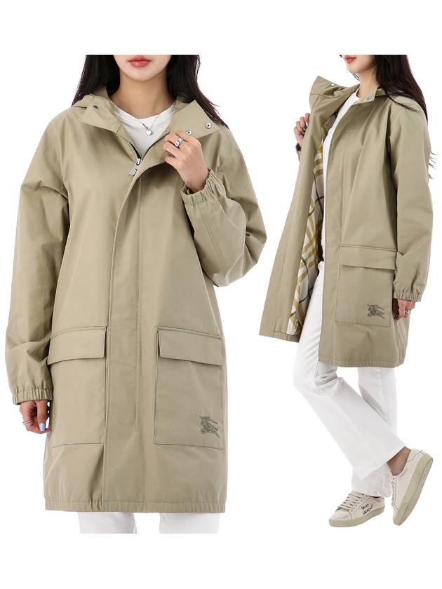 Adult wearable kids gabardine parka coat 8094131 B7311 AK - BURBERRY - BALAAN 1