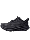 Clifton 9 Low Top Sneakers Black - HOKA ONE ONE - BALAAN 2