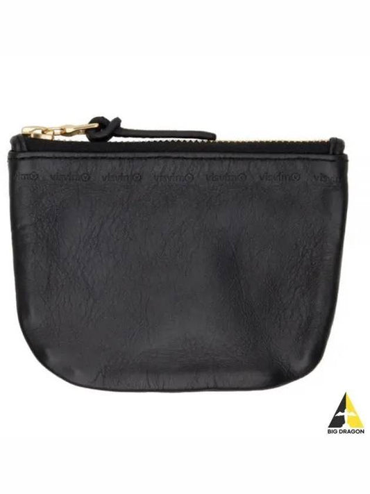 Leather Wallet Dmgd 124103003029 BLACK - VISVIM - BALAAN 1