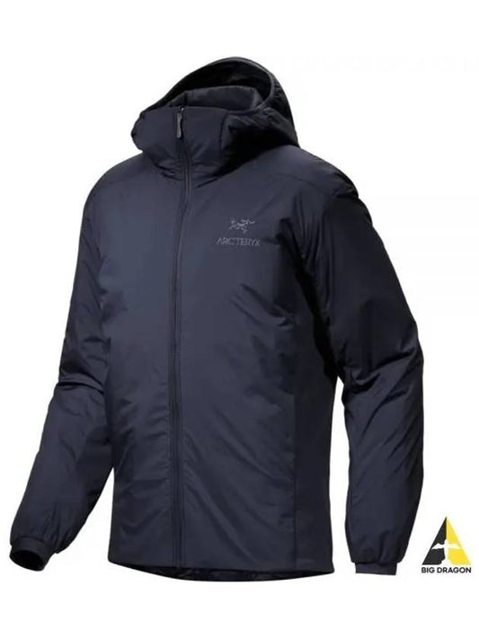 Atom Logo Hooded Track Jacket Navy - ARC'TERYX - BALAAN 2