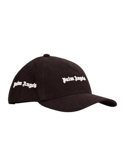 Classic Logo Ball Cap Black - PALM ANGELS - BALAAN 2