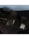 Flat Nappa Leather Sandals Black - PRADA - BALAAN 10