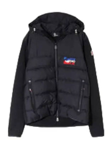 Grenoble logo patch cardigan - MONCLER - BALAAN 1