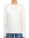 Women's Organic Cotton Long Sleeve T Shirt 3 Pack White - JIL SANDER - BALAAN 4