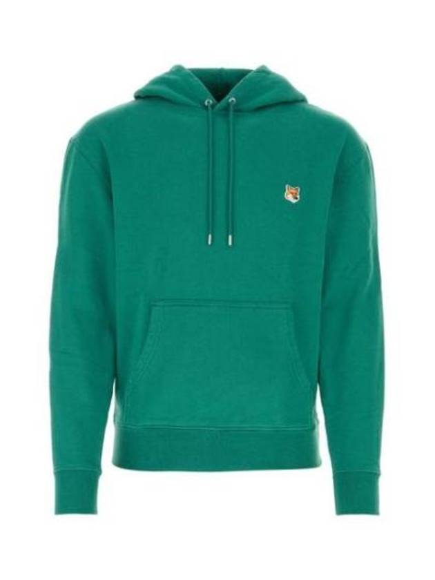 Fox Head Patch Regular Hoodie Pine Green - MAISON KITSUNE - BALAAN 2