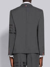 Plain Weave Suiting 4 Bar Classic Sport Jacket Dark Grey - THOM BROWNE - BALAAN 4