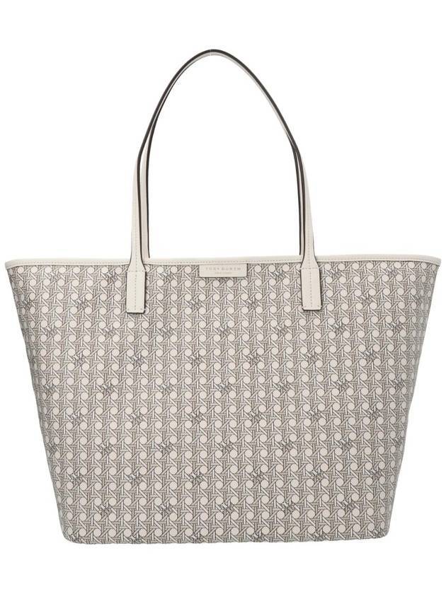 Ever Ready Zipper Tote Bag White - TORY BURCH - BALAAN 1