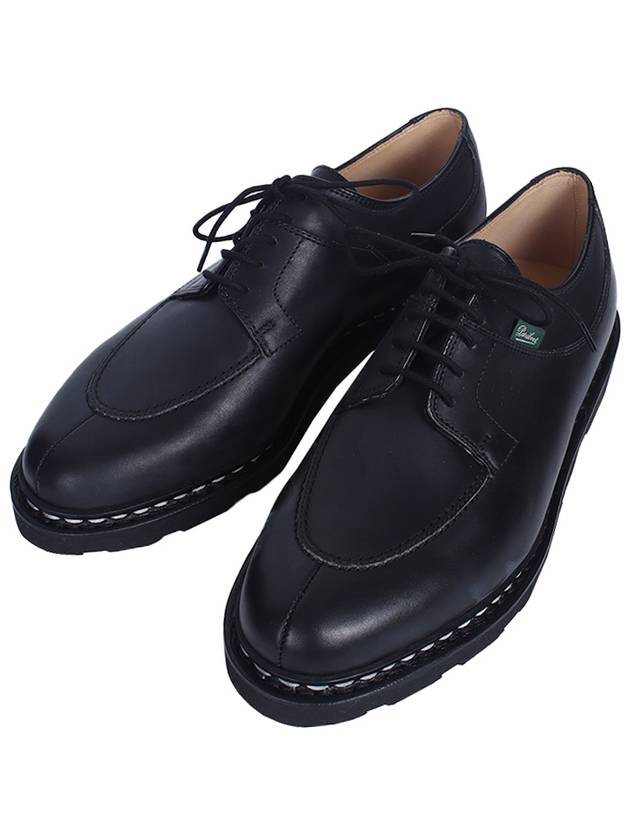 Avignon Griff Noire Lis Noir Derby Shoes - PARABOOT - BALAAN 2