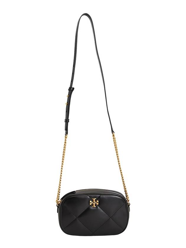 Kira Diamond Quilt Camera Shoulder Bag Black - TORY BURCH - BALAAN 7