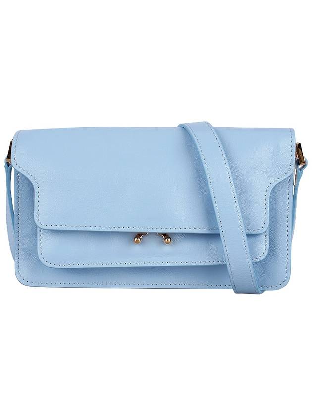 Trunk Soft East West Cross Bag Blue - MARNI - BALAAN 3