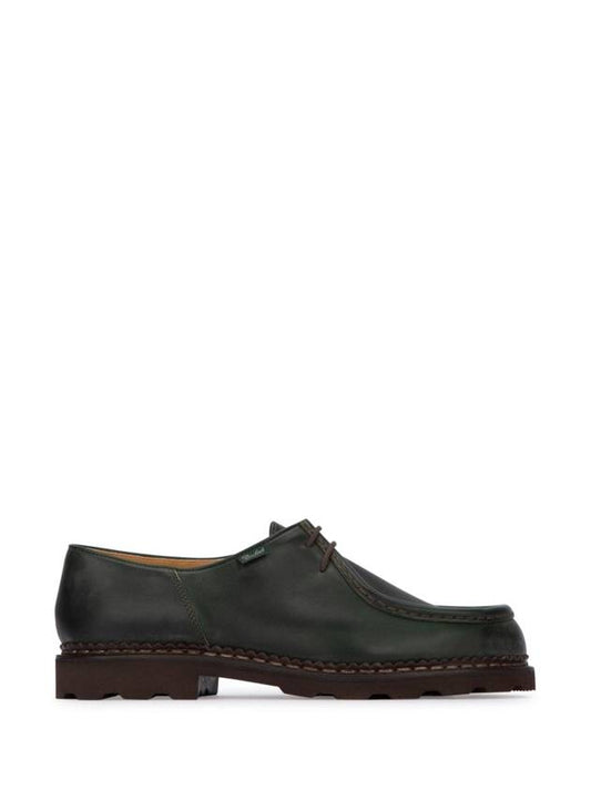 Michael Smooth Leather Derby Green - PARABOOT - BALAAN 1