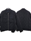 Nylon Quilted Zip-Up Jacket Black - JUUN.J - BALAAN 2