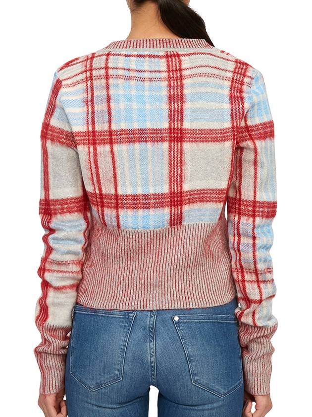 cardigan MADRAS CARDI 18030037 K002N O104 Madras - VIVIENNE WESTWOOD - BALAAN 8