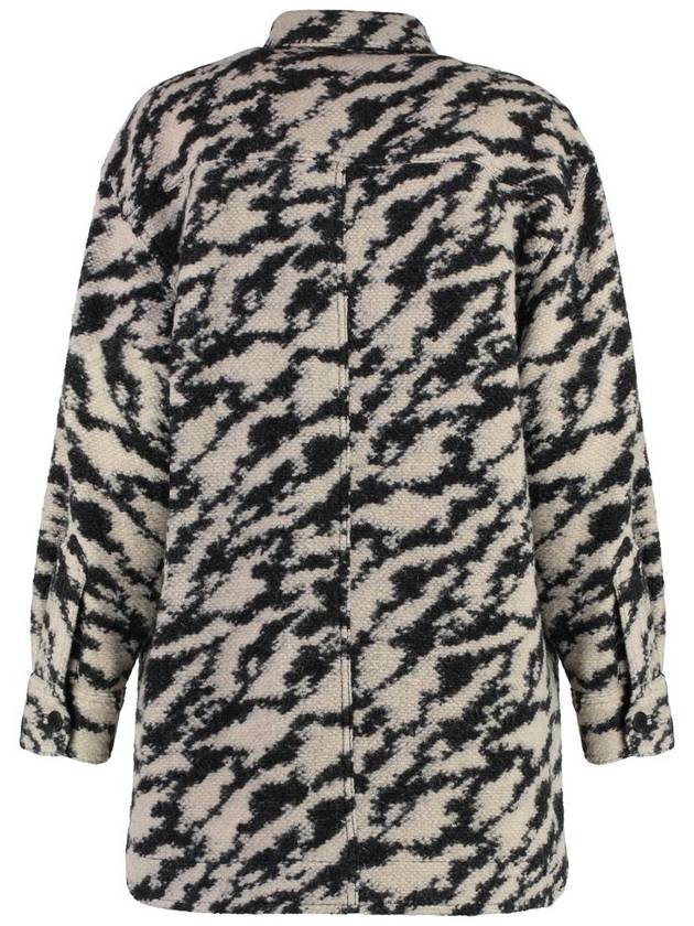 Isabel Marant Étoile Harveli Wool Overshirt - ISABEL MARANT ETOILE - BALAAN 2