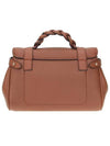 Alexa Heavy Grain Mini Tote Bag Chestnut - MULBERRY - BALAAN 5