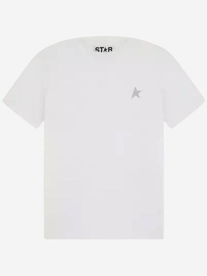 Star Printing Short Sleeve T-Shirt White - GOLDEN GOOSE - BALAAN 2