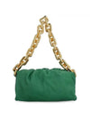 Chain Pouch Shoulder Bag Racing Green - BOTTEGA VENETA - BALAAN 1