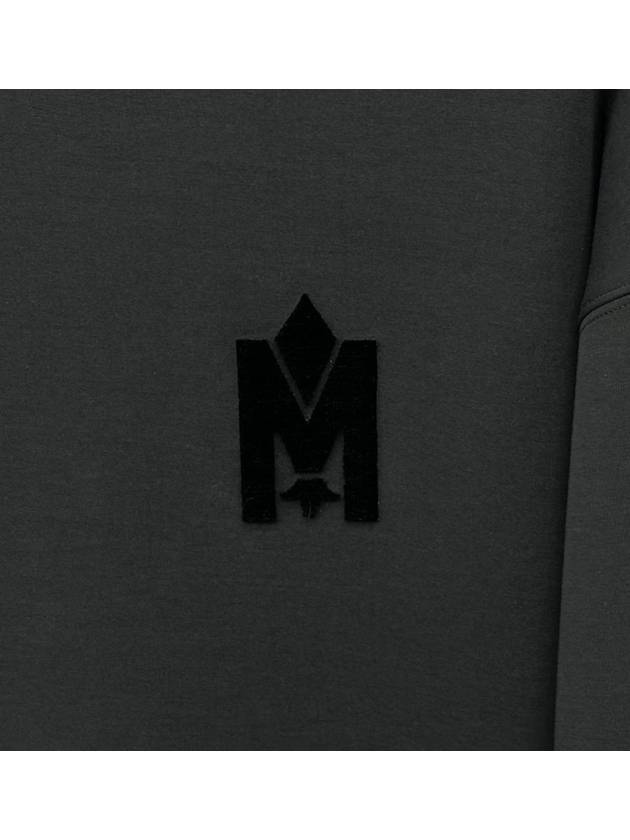 Max Crew Neck Double Face Jersey Sweatshirt Black - MACKAGE - BALAAN.