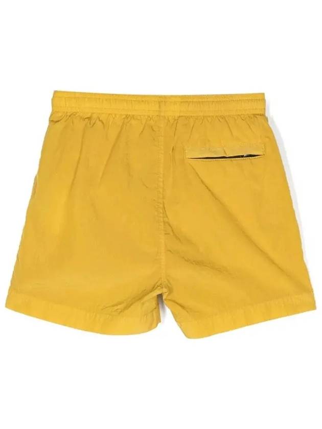 Kids Logo Short Pants Yellow 16CKBW033B 00L3C00 224 - CP COMPANY - BALAAN 3