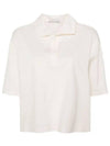 Logo Polo Shirt White - MONCLER - BALAAN 2