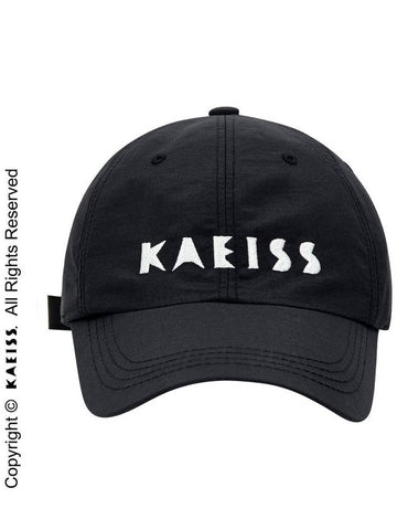 Signature Logo Ball Cap Black - KAEISS - BALAAN 1