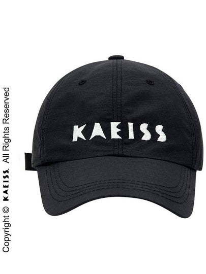 Signature Logo Ball Cap Black - KAEISS - BALAAN 2