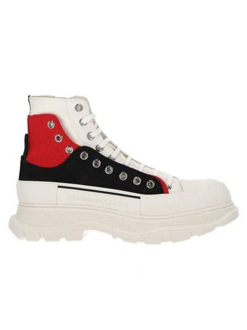 color-block tread slick high-top sneakers - ALEXANDER MCQUEEN - BALAAN 1