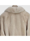 Reversible Shearing Coat Beige - BRUNELLO CUCINELLI - BALAAN 7