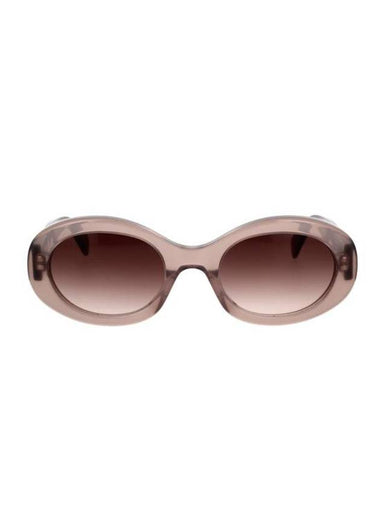 Eyewear Triomphe Logo Temple Sunglasses Brown - CELINE - BALAAN 1