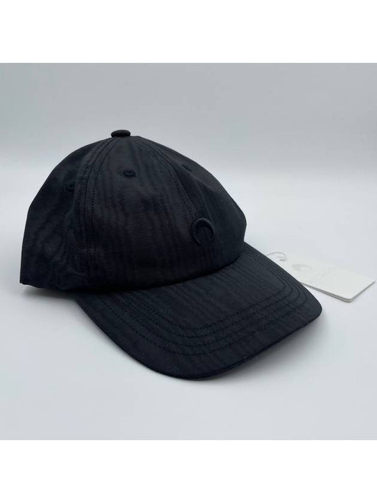 Crescent Moon Moire Ball Cap Black - MARINE SERRE - BALAAN 2