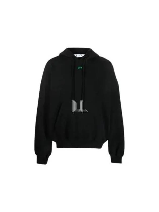 Alien Mush Drawstring Hoodie Black - OFF WHITE - BALAAN 2