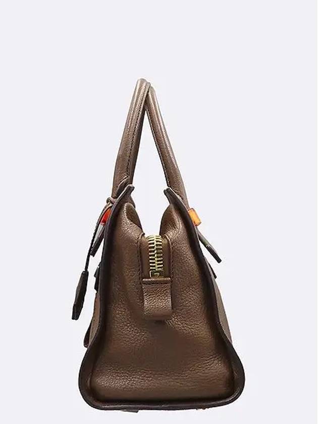 Brown leather tote bag - TOM FORD - BALAAN 2