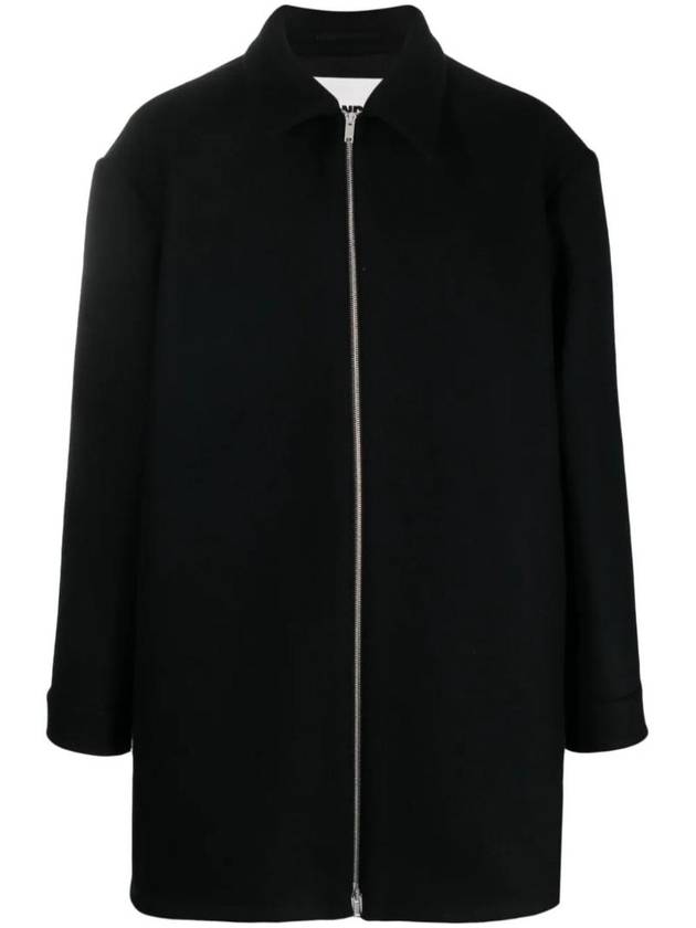 Wool Zip-up Coat J22AA0131J40004 - JIL SANDER - BALAAN 1