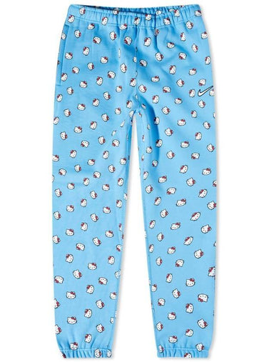 Hello Kitty NRG Fleece Track Pants Blue - NIKE - BALAAN 1