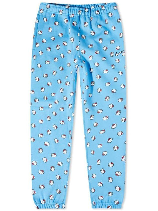 Hello Kitty NRG Fleece Track Pants Blue - NIKE - BALAAN.