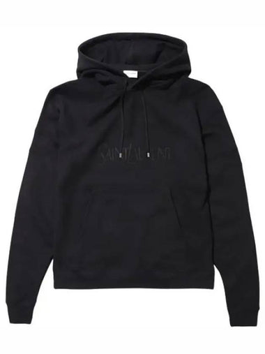 logo hooded sweatshirt - SAINT LAURENT - BALAAN 1