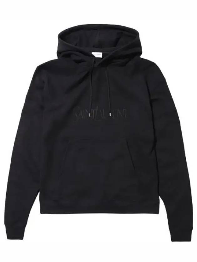 logo hooded sweatshirt women - SAINT LAURENT - BALAAN 1