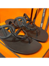 Egerie Flip Flops Noir - HERMES - BALAAN 7