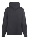 Logo Print Oversized Fit Hoodie Black - ACNE STUDIOS - BALAAN 3