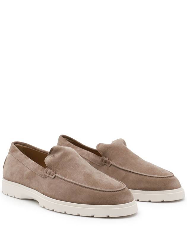 Casual Suede Slipper Loafers Brown - TOD'S - BALAAN 5