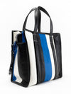 Bazaar Shopper Small Tote Bag Blue Black - BALENCIAGA - BALAAN 3