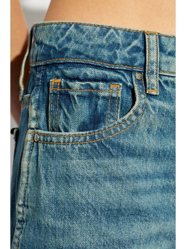 Anine Bing Jeans With Logo, Women's, Blue - ANINE BING - BALAAN 5