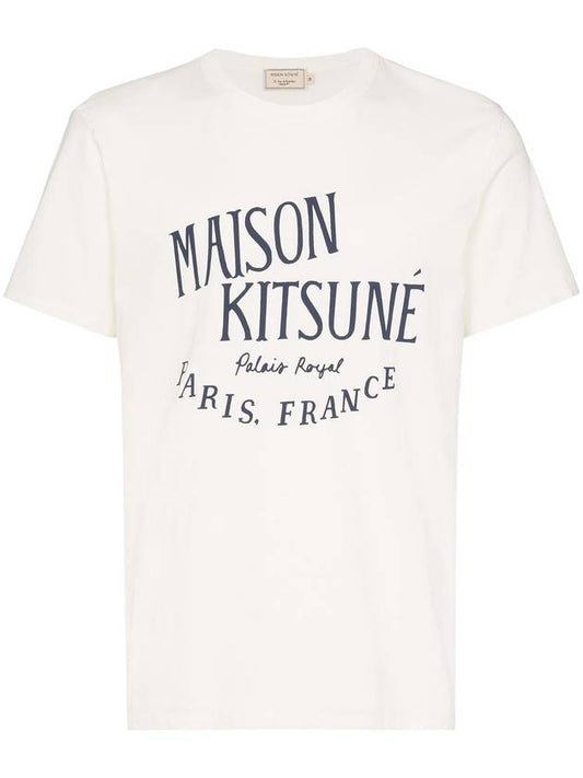 Palais Royal Classic Short Sleeve T-Shirt Latte - MAISON KITSUNE - BALAAN 2