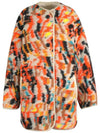 Himemma Reversible Fleece Single Coat Orange - ISABEL MARANT - BALAAN 2