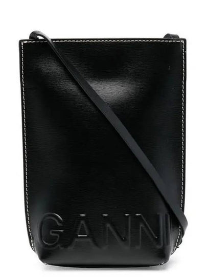 Small Banner Cross Bag Black - GANNI - BALAAN 2