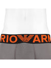 Men s Logo Trunk Briefs Gray - EMPORIO ARMANI - BALAAN 6