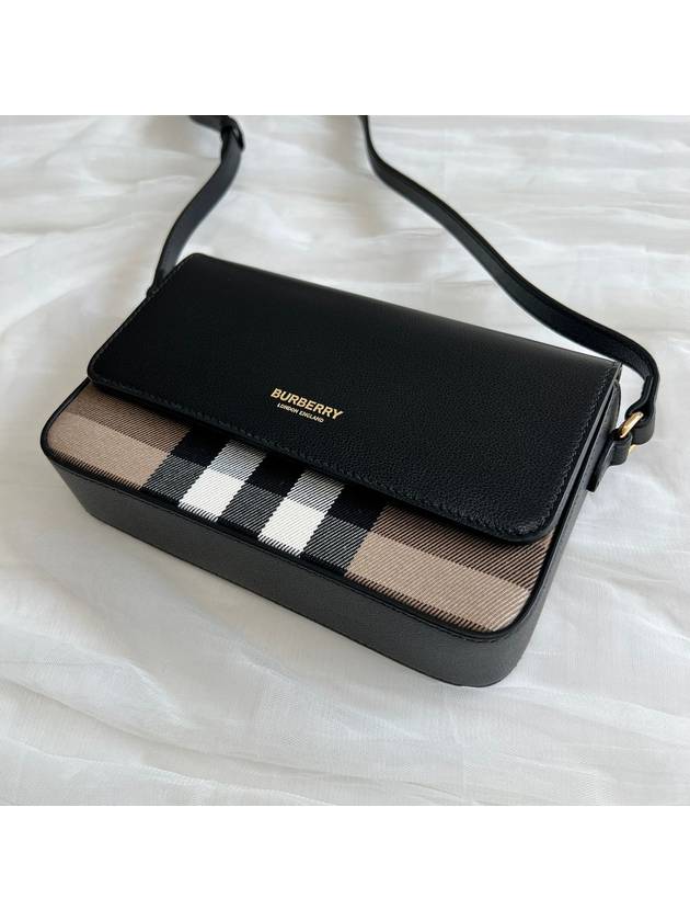 New Hampshire Cross Bag Black - BURBERRY - BALAAN 6