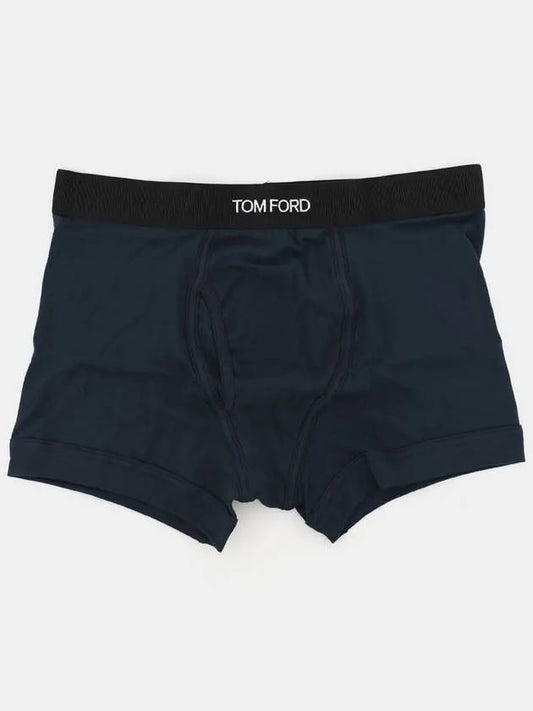 Men's Classic Fit Boxer Briefs Navy - TOM FORD - BALAAN 2